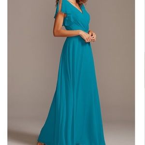 Blue/Teal Formal Dress, Size 10